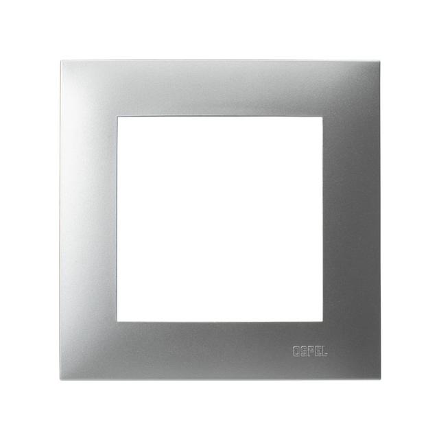 SZAFIR Ramka pojedyncza - kolor srebro