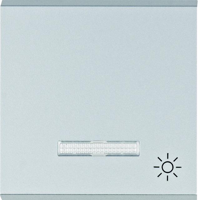 lumina Klawisz kontrolny z symbolem „Światło”, srebrny