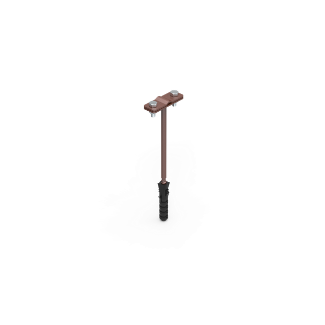 LA 8017 UCHWYT Z KOŁKIEM fI-12 12.2 LA 8017