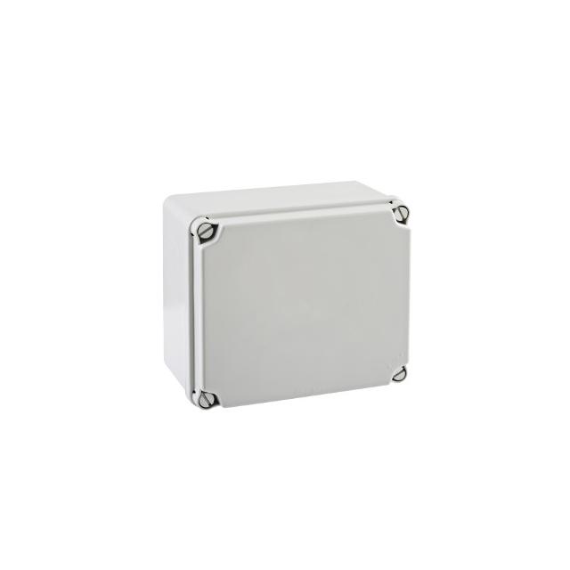 PUSZKA SERII „LIGHT” PUSZKA INSTALACYJNA LIGHT POKRYWA PEŁNA, GŁADKA 162x116x76 (6xM25, 4xM40) IP66/67 EL-171 PCE