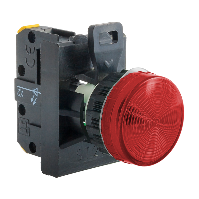 LAMPKA SYGN. CZERWONA 230V LED STANDARD