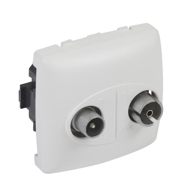 OTEO GNIAZDO TV-RD TYPU GWIAZDA BIAŁE, Legrand