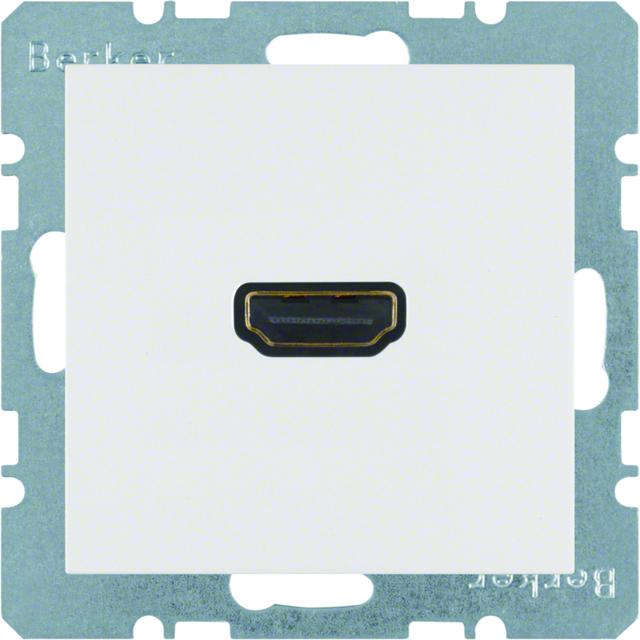 BERKER B.X/S.1 Gniazdo HDMI biały 3315428989 HAGER