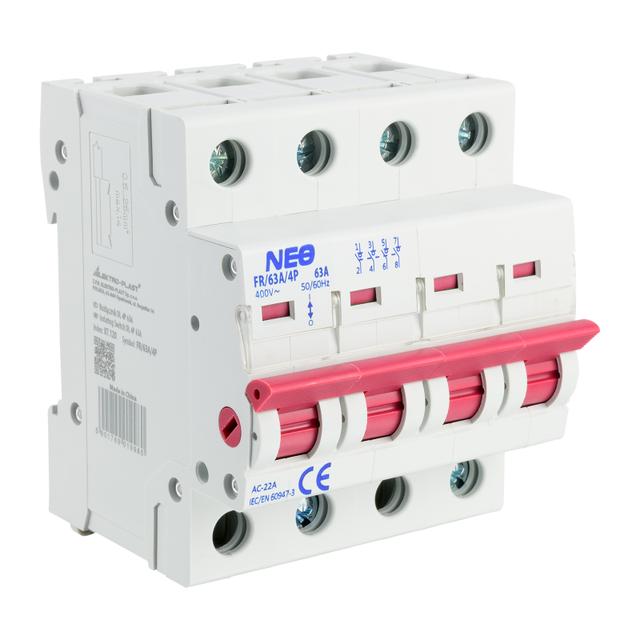 Rozłącznik DL 4P 63A FR/63A/4P biały 87.120 OPATÓWEK