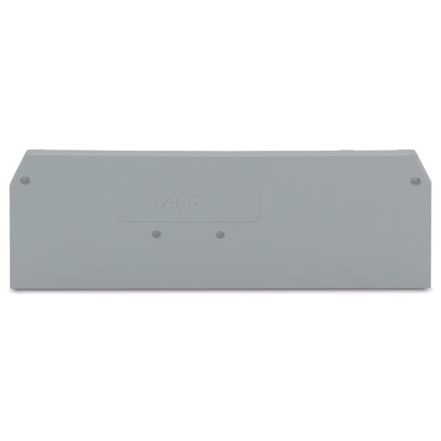 ścianka końcowa szara