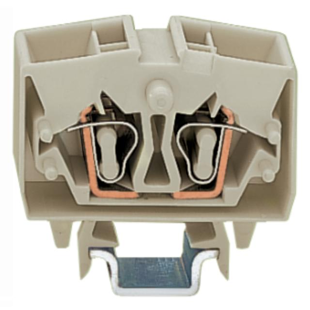 złączka 2-przewodowa Ex 2,5 mm2 jasnoszara