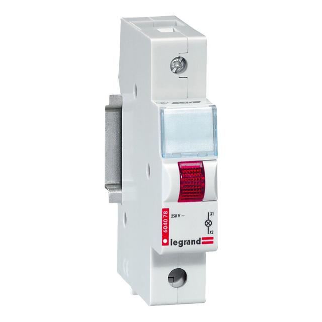 LAMPKA SYGNALIZACYJNA L311 CZERWONA 230 V, Legrand