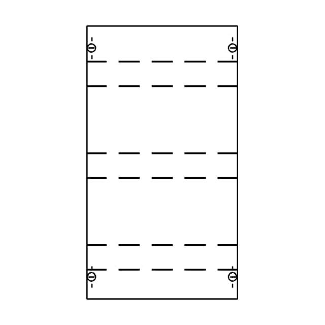 MBK108K Zestaw moduł pod zaciski na szynę DIN (do samodzielnego montażu)