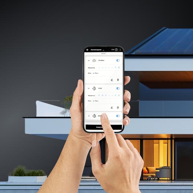 Simon 54 GO Ściemniacz do żarówek LED-owych, 230 V [Wi-Fi] czarny DESL1W.01/49 KONTAKT