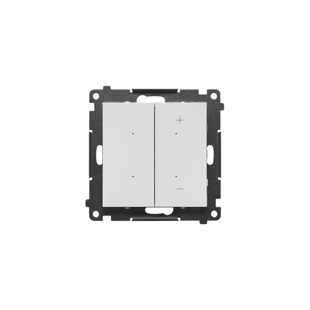 Simon 55 DIMMER RGB – Ściemniacz do pasków RGBW sterowany smartfonem Jasnoszary mat TESRGB1W.01/114 KONTAKT