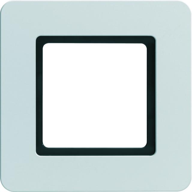 Q.7 Ramka 1-krotna do modułu podświetlenia LED, aluminium 10116174 HAGER