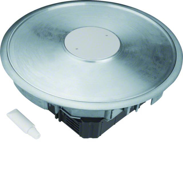 tehalit.VE-EE Podłogowy punkt zasilania tubus R12 3mm puszka podłogowa aluminium VANR12013 HAGER