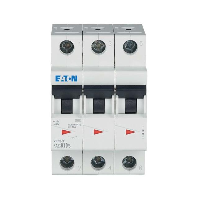 FAZ-K10/3 Wyłącznik nadprądowy 10kA K10A 3P 278909 EATON