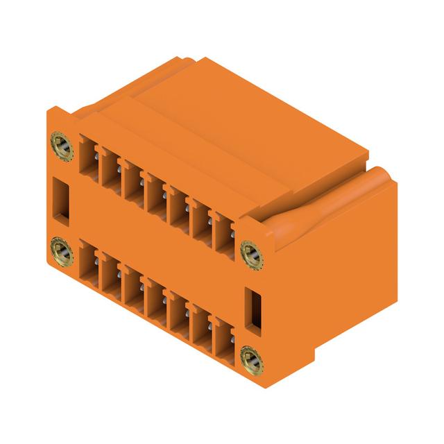 SCD 3.81/14/90F 3.2SN OR BX Wtyki PCB (złącza płyty), 3.81 mm, Liczba biegunów: 14, kąt odejścia: 90° /32szt./ 1973310000 WEIDMÜLLER