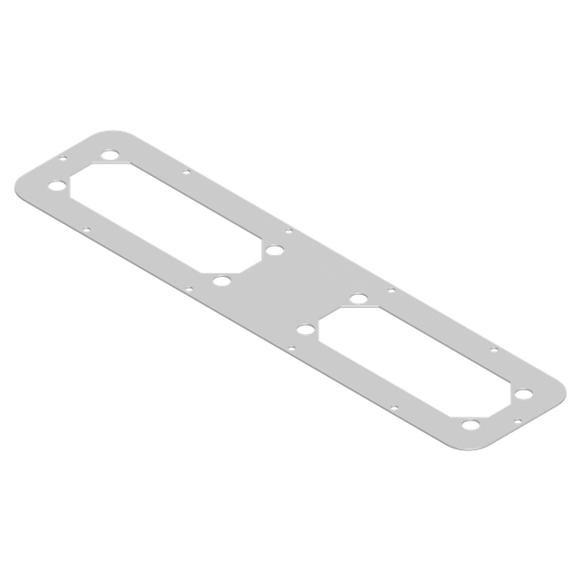 Spacial Stalowy podwójny adapter do flansz FL21 495x 220mm do S3D o szerokości 600mm głębokości 300-400mm NSYTLG2FL Schneider