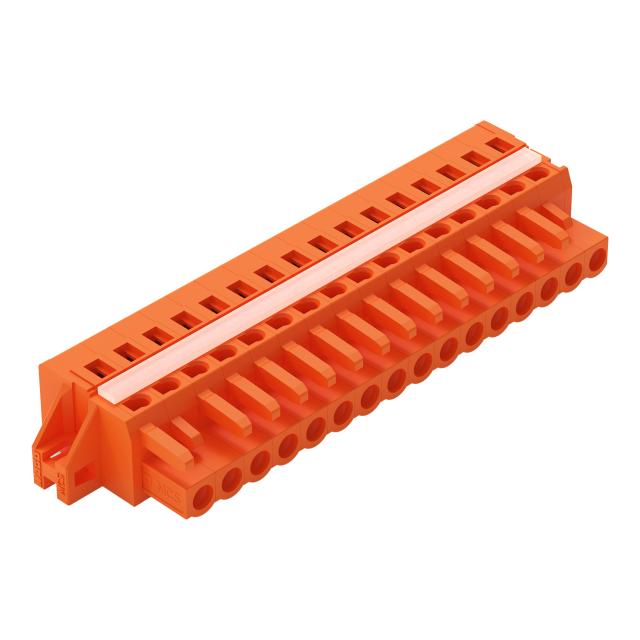 Gniazdo MCS-MIDI Classic 16-biegunowe pomarańczowe raster 5,08mm /10szt./ 231-316/027-000 WAGO