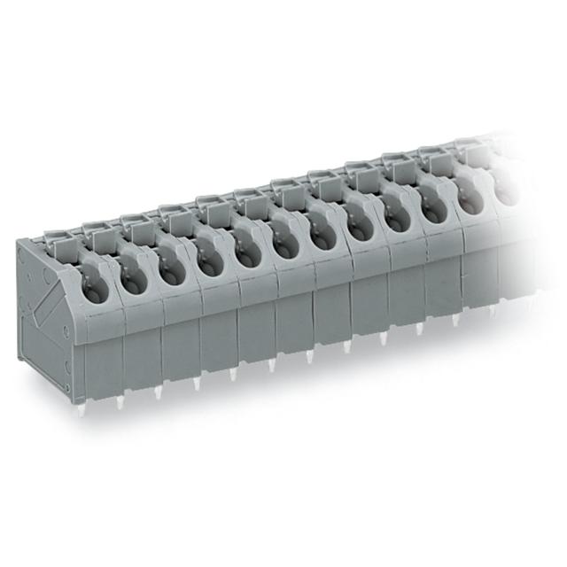 Listwa zaciskowa do płytek drukowanych 5-biegunowa pomarańczowa raster 5mm /45szt./ 250-505/000-012 WAGO
