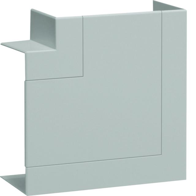tehalit.BR65/BRS Kąt płaski 65x130, PC-ABS, jasnoszary BR651305H7035 HAGER