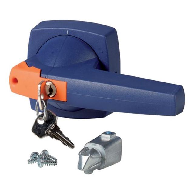 K4DB/C Dzwignia napędu montaż na drzwi typ D niebieski 12mm 1818053 EATON