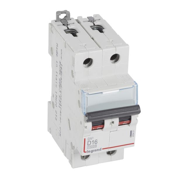 Wyłącznik Nadprądowy S 312 2P D16A 10000A DX3 409451 LEGRAND