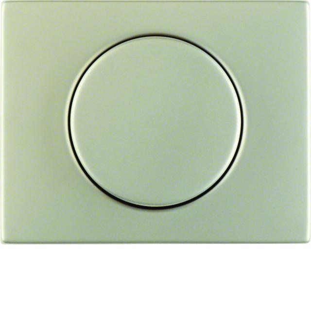 BERKER K.5 Płytka czołowa z pokrętłem Regulator do ściemniacza obrotowego stal szlachetna nierdzewna