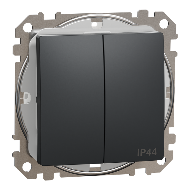 Sedna Design & Elements Łącznik świecznikowy IP44 czarny antracyt SDD214105 SCHNEIDER