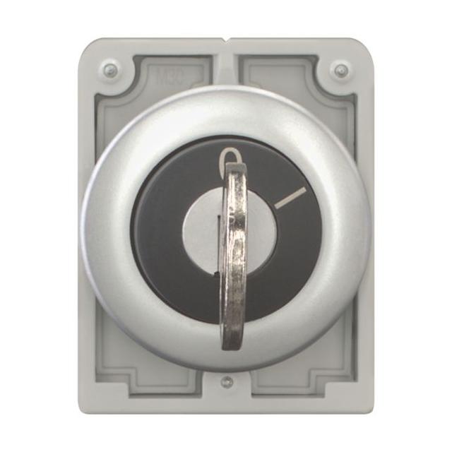 M30C-FWS-MS2 Przełącznik kluczykowy 30mm 2 położeniowy z samopowrotem zamek MS2 187073 EATON