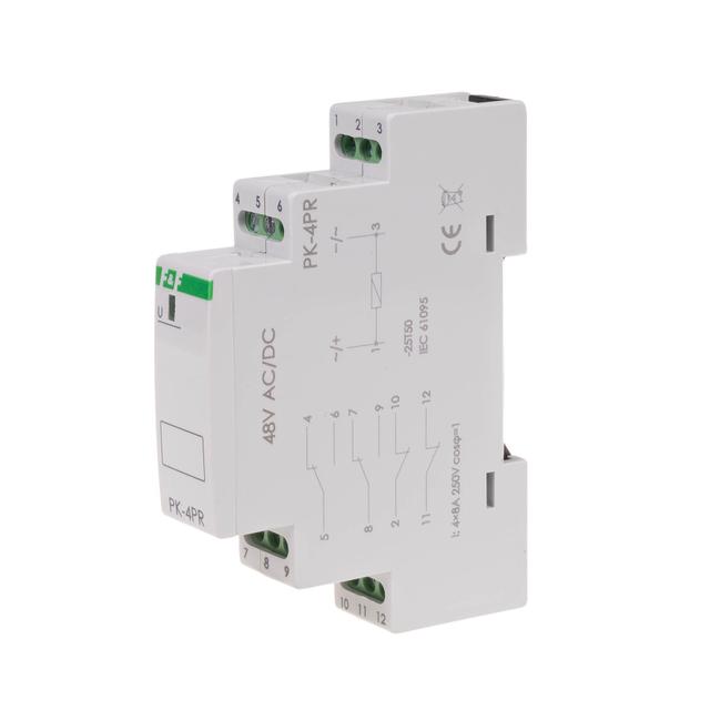Przekaźnik elektromagnetyczny PK-4PR 48V PK-4PR-48V F&F
