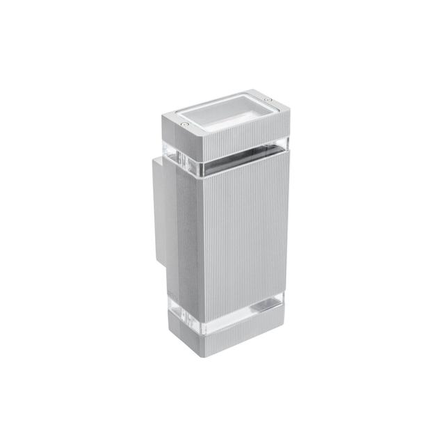 OPRAWA ŚCIENNA DWUKIERUNKOWA NESSA, GU10, MAX. 50W, IP54, AC220-240V, 50/60HZ, SZARA