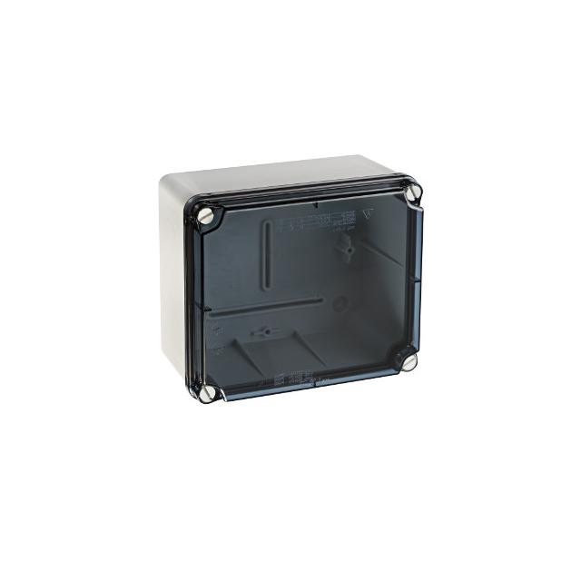PUSZKA SERII „LIGHT” PUSZKA INSTALACYJNA LIGHT POKRYWA TRANSPARENTNA, GŁADKA 162x116x76 (6xM25, 4xM40) IP66/67 ELT-171 PCE