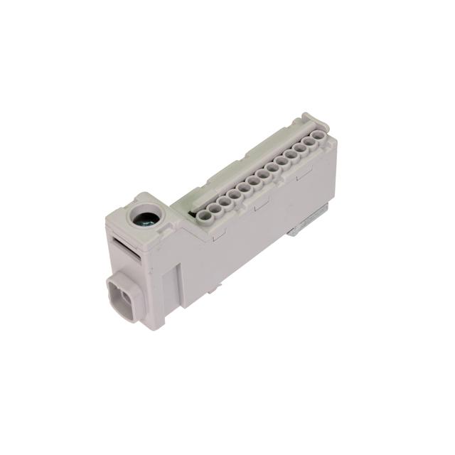 LZB 14/SZ Listwa zaciskowa bezgwintowa LZB szara 14-torowa 63A (1x 25mm2 + 13x 2,5mm2) PAWBOL