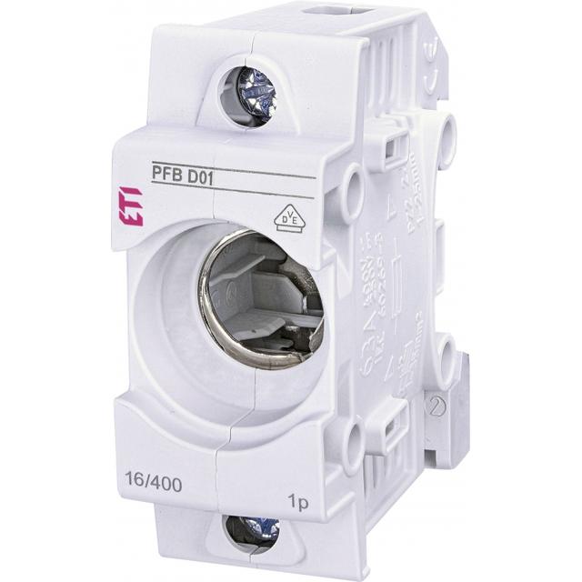 PFB D01 1p - Gniazdo bezpiecznikowe PFB D01