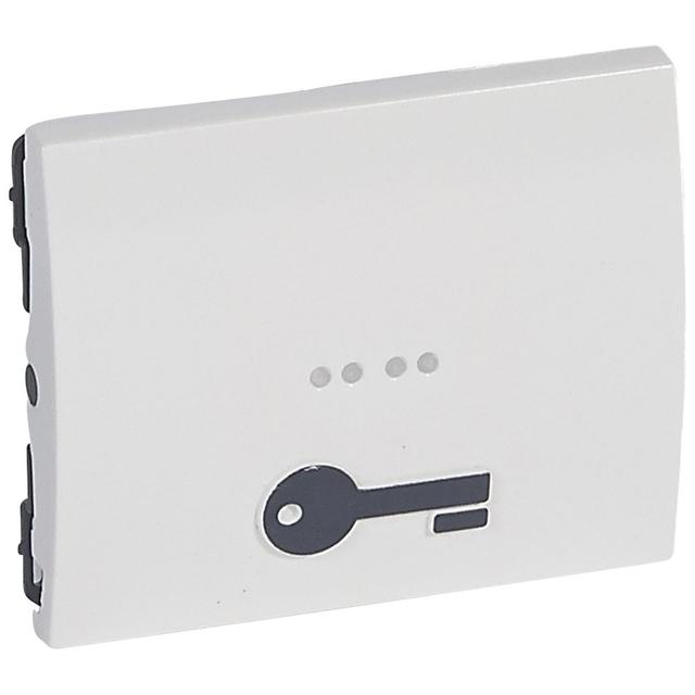 SISTENA LIFE KLAWISZ ARCTIC Z SYMBOLEM KLUCZA DO MECHANIZMÓW PODŚWIETLANYCH, Legrand