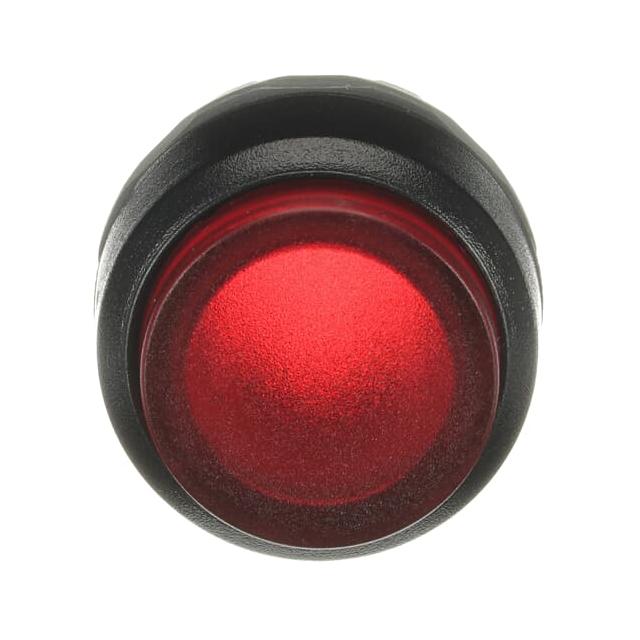 Przycisk wypukły monostabilny podświetlany czerwony MP3-11R