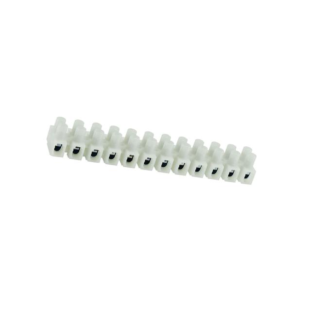 Listwa zaciskowa gwintowa termoplastyczna z podkładką, 4mm2, 12 torów transparentny LPA12‑4 89089110 SIMET