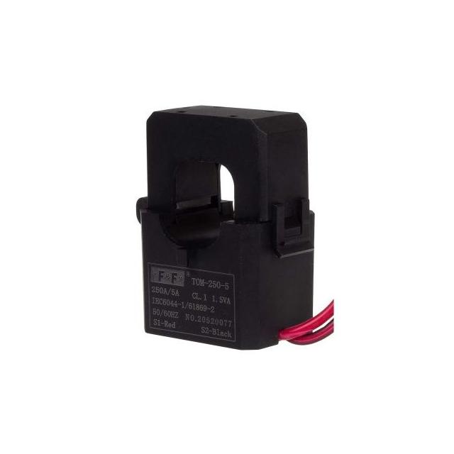 Miniaturowy przekładnik prądowy z otwieranym rdzeniem 200/5A 1,5VA TOM-200-5 F&F