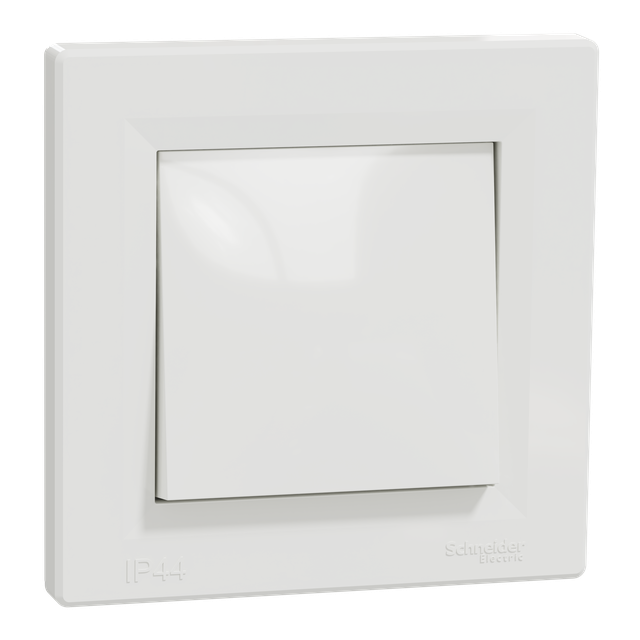 Asfora, łącznik schodowy, IP44, biały