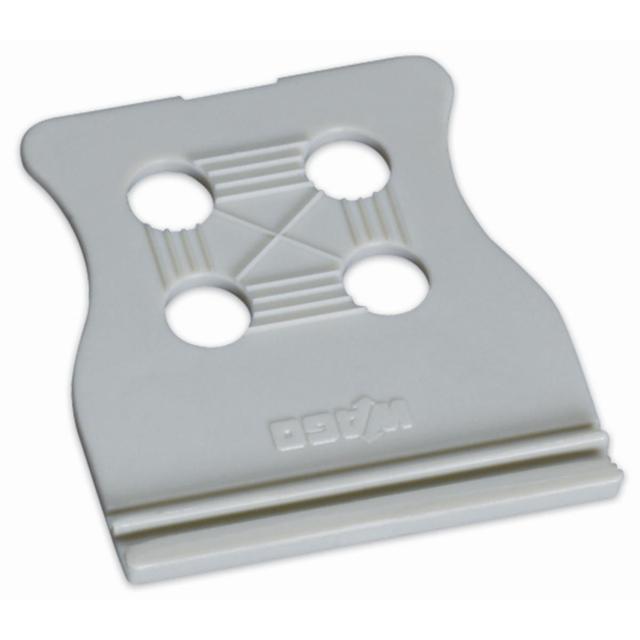 płytka odciążająca przewody jasnoszara