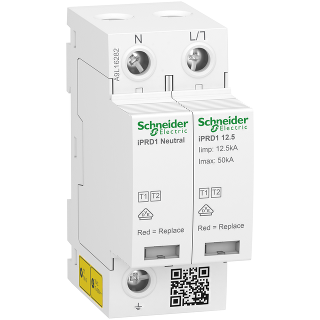 Ogranicznik przepięć iPRD1 12.5R-T12-1N 1P+N T1+T2 (B+C) A9L16282 Schneider