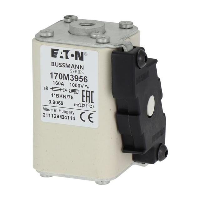 FUSE 160A 1000V 1*BKN/75 AR Wkładka szybka 160A AC 1000V rozmiar 1 43x61x74 mm aR I 170M3956 EATON