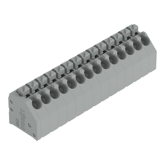 listwa zaciskowa do pł. drukowanych 14-bieg. szara raster 3,5 mm /20szt./ WAGO