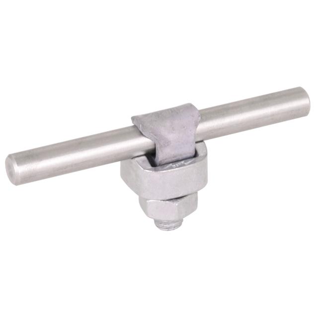 Zacisk KS, 1-częściowy M10, podkładka sprężysta, St/tZn