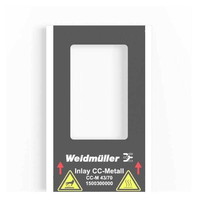 INLAY CC-M 43/70 Akcesoria do faksów/drukarek/MFC WEIDMULLER