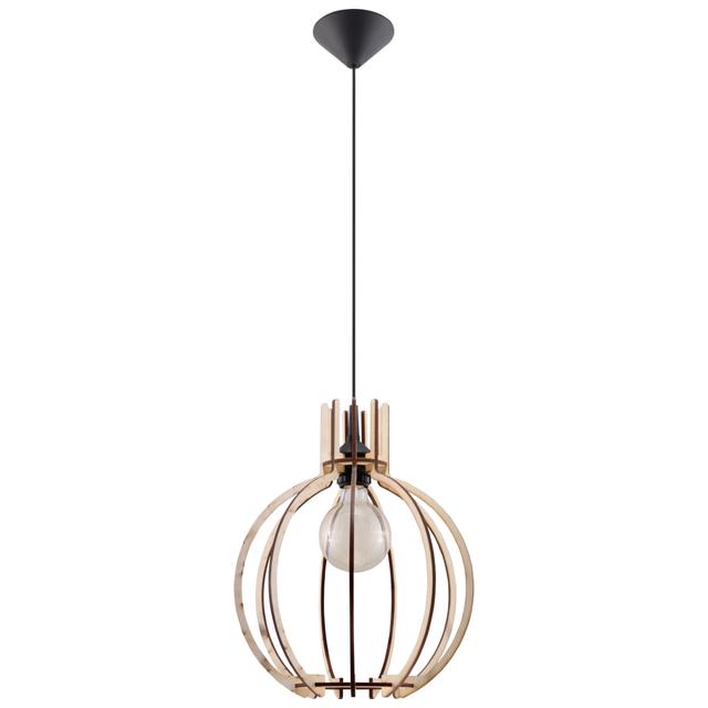 Sollux Lampa wisząca ARANCIA naturalne drewno SL.0391