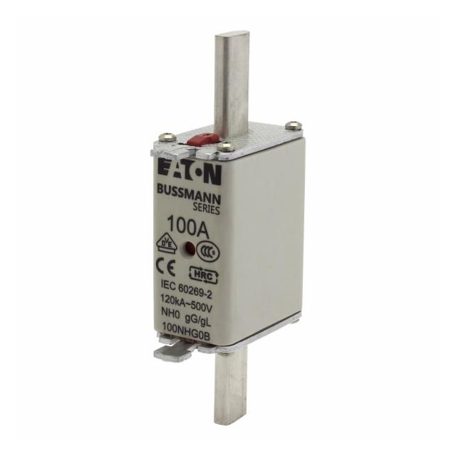 NH FUSE 100A 500V GG/GL SIZE 0 Wkładka NH0 100A 500V GL/GG podwójny wskaźnik 100NHG0B EATON
