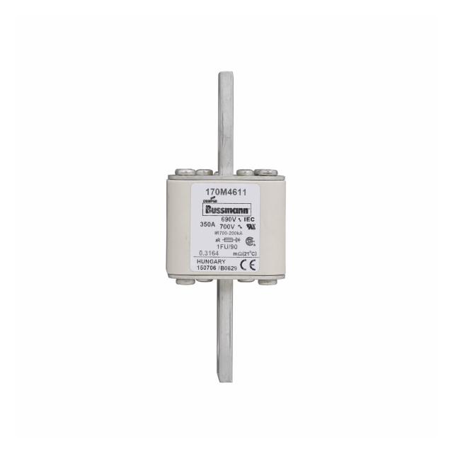 FUSE 350A 690V 1FU/90 AR UC Wkładka szybka 350A AC 690V rozmiar 1 53x69x136 mm aR IEC UL, 170M4611 E