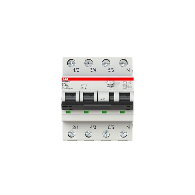 DS203NC C32 A300 wył. różn.-prąd. z blokiem nadmiarowym