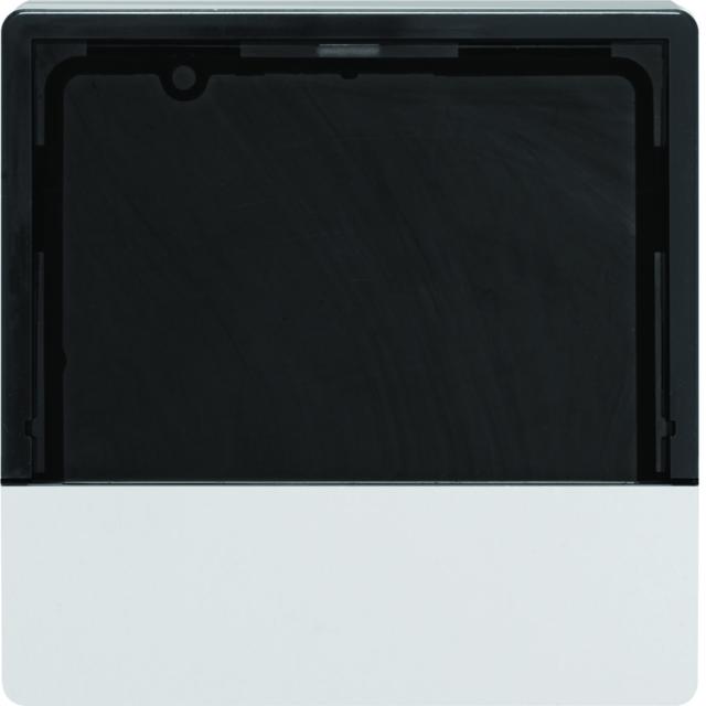 BERKER KNX e/s Q.x Element centralny do regulatora temperatury i pokojowego biały aksamit. 80960129 HAGER