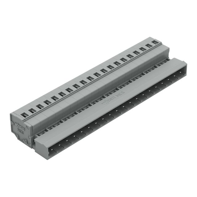MCS-MIDI Classic wtyk 20-bieg. szary raster 5 mm /10szt./ WAGO