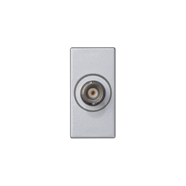 SIMON CONNECT TSC-K102D-8 Płytka K45/2 złącza BNC 22,5x45mm + wkład; aluminium